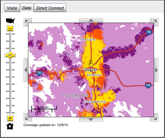 Sprint network map detail Sprint network map detail